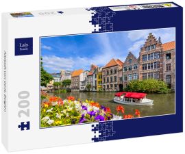 Lais Puzzle - Altstadt von Gent, Belgien - 200 Teile