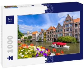 Lais Puzzle - Altstadt von Gent, Belgien - 1.000 Teile
