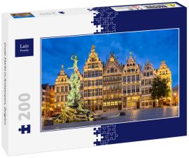 Lais Puzzle - Grote Markt in Antwerpen, Belgien - 200 Teile