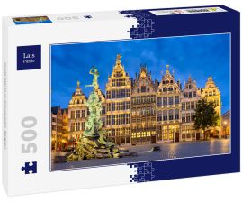 Lais Puzzle - Grote Markt in Antwerpen, Belgien - 500 Teile