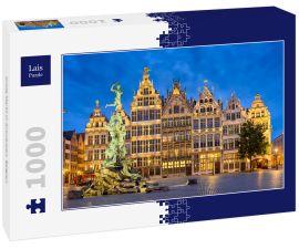 Lais Puzzle - Grote Markt in Antwerpen, Belgien - 1.000 Teile