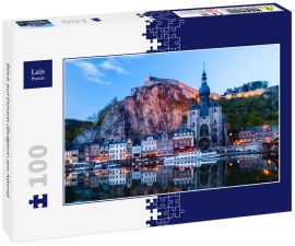 Lais Puzzle - Blick auf Dinant (Belgien) am Abend - 100 Teile