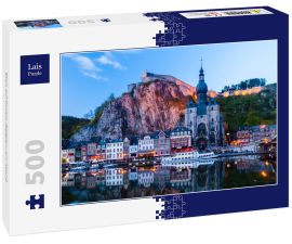 Lais Puzzle - Blick auf Dinant (Belgien) am Abend - 500 Teile