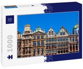 Lais Puzzle - Häuser am Grand Place, Brüssel, Belgien - 1.000 Teile