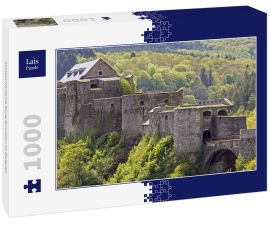 Lais Puzzle - Mittelalterliche Burg Bouillon in Belgien - 1.000 Teile