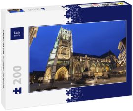 Lais Puzzle - Panorama von Tongeren bei Nacht - 200 Teile