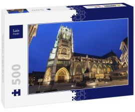 Lais Puzzle - Panorama von Tongeren bei Nacht - 500 Teile