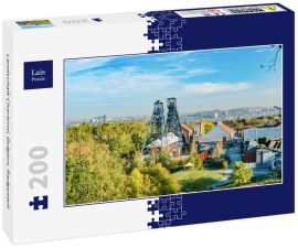 Lais Puzzle - Landschaft Charleroi, Belgien, Radgestell - 200 Teile