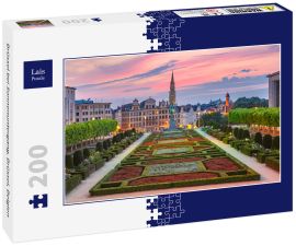 Lais Puzzle - Brüssel bei Sonnenuntergang, Brüssel, Belgien - 200 Teile