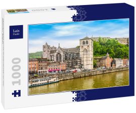 Lais Puzzle - Panoramablick auf die Flusslandschaft von Huy, Wallonien, Belgien - 1.000 Teile