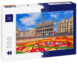 Lais Puzzle - Brüssel, Belgien. Blumenteppich-Festival 2018 - 500 Teile