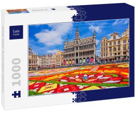 Lais Puzzle - Brüssel, Belgien. Blumenteppich-Festival 2018 - 1.000 Teile