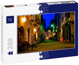 Lais Puzzle - Alte Straße in Galway bei Nacht, Irland - 200 Teile