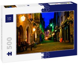 Lais Puzzle - Alte Straße in Galway bei Nacht, Irland - 500 Teile