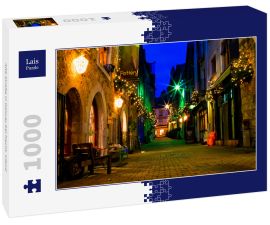 Lais Puzzle - Alte Straße in Galway bei Nacht, Irland - 1.000 Teile
