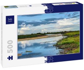 Lais Puzzle - Flusslandschaft des Shannon, Grafschaft Offaly, Irland - 500 Teile