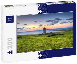 Lais Puzzle - Doonagore Burg bei Sonnenuntergang, Co. Clare, Irland - 200 Teile