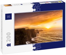 Lais Puzzle - Cliffs of Moher bei Sonnenuntergang in Co. Clare, Irland Europa - 200 Teile