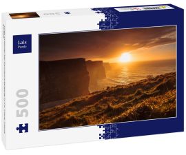 Lais Puzzle - Cliffs of Moher bei Sonnenuntergang in Co. Clare, Irland Europa - 500 Teile