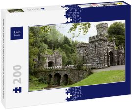 Lais Puzzle - Türme und Eingang von Ballysaggartmore in Waterford in Irland - 200 Teile