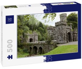 Lais Puzzle - Türme und Eingang von Ballysaggartmore in Waterford in Irland - 500 Teile
