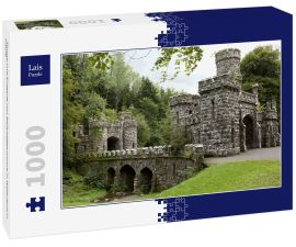 Lais Puzzle - Türme und Eingang von Ballysaggartmore in Waterford in Irland - 1.000 Teile