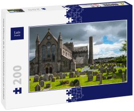 Lais Puzzle - Irland, Kilkenny, die St. Canice's Kathedrale und der Friedhof - 200 Teile