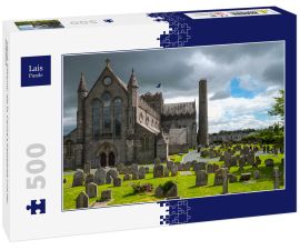 Lais Puzzle - Irland, Kilkenny, die St. Canice's Kathedrale und der Friedhof - 500 Teile