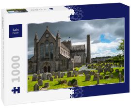 Lais Puzzle - Irland, Kilkenny, die St. Canice's Kathedrale und der Friedhof - 1.000 Teile