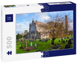 Lais Puzzle - Kilkenny, Irland. Friedhof vor der Kathedralkirche St. Canices - 500 Teile