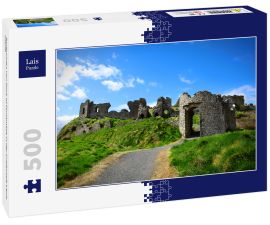 Lais Puzzle - Burgruinen von Rock of Dunamase in der Grafschaft Laois Irland - 500 Teile