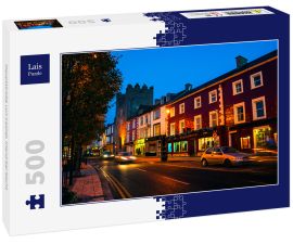 Lais Puzzle - Hauptstraße von Cashel, Irland bei Nacht - 500 Teile