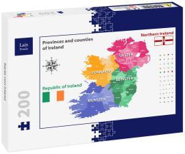 Lais Puzzle - Karte von Irland - 200 Teile