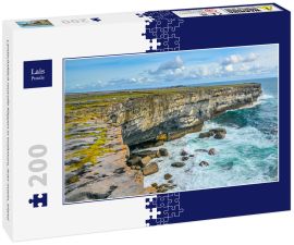 Lais Puzzle - Landschaftlich reizvolle Klippen in Inishmore, Aran-Inseln, Irland - 200 Teile