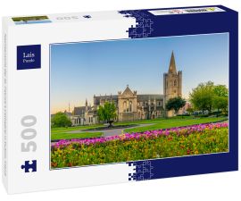 Lais Puzzle - Nachtansicht der St. Patrick's Cathedral in Dublin, Irland - 500 Teile