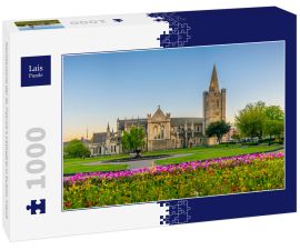 Lais Puzzle - Nachtansicht der St. Patrick's Cathedral in Dublin, Irland - 1.000 Teile