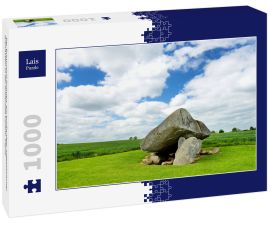 Lais Puzzle - Der Brownshill Dolmen, ein großartiger megalithischer Granitstein in der Grafschaft Carlow, Irland - 1.000 Teile