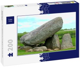 Lais Puzzle - Brownshill dolmen, ein megalithisches Portalgrab in der Grafschaft Carlow, Irland - 200 Teile