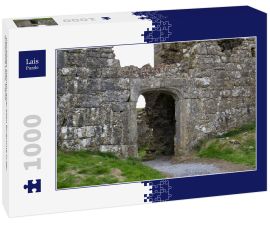 Lais Puzzle - Gewölbtes Steintor einer alten Burgruine in der Grafschaft Laois, Irland - 1.000 Teile