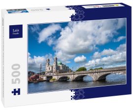 Lais Puzzle - Stadt Athlone und Fluss Shannon, Grafschaft Westmeath, Irland - 500 Teile