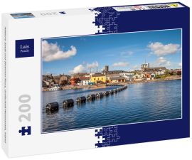 Lais Puzzle - Athlone Stadt und Shannon Fluss, Grafschaft Westmeath, Irland - 200 Teile