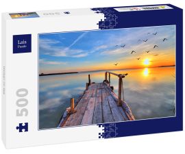 Lais Puzzle - Wolken im See - 500 Teile