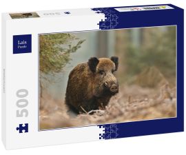 Lais Puzzle - Wildschwein - 500 Teile
