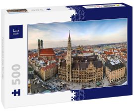 Lais Puzzle - Panoramablick über München - 500 Teile