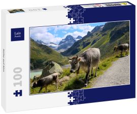 Lais Puzzle - Kühe auf Alm - 100 Teile