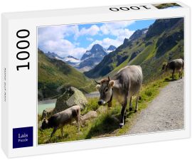 Lais Puzzle - Kühe auf Alm - 1.000 Teile